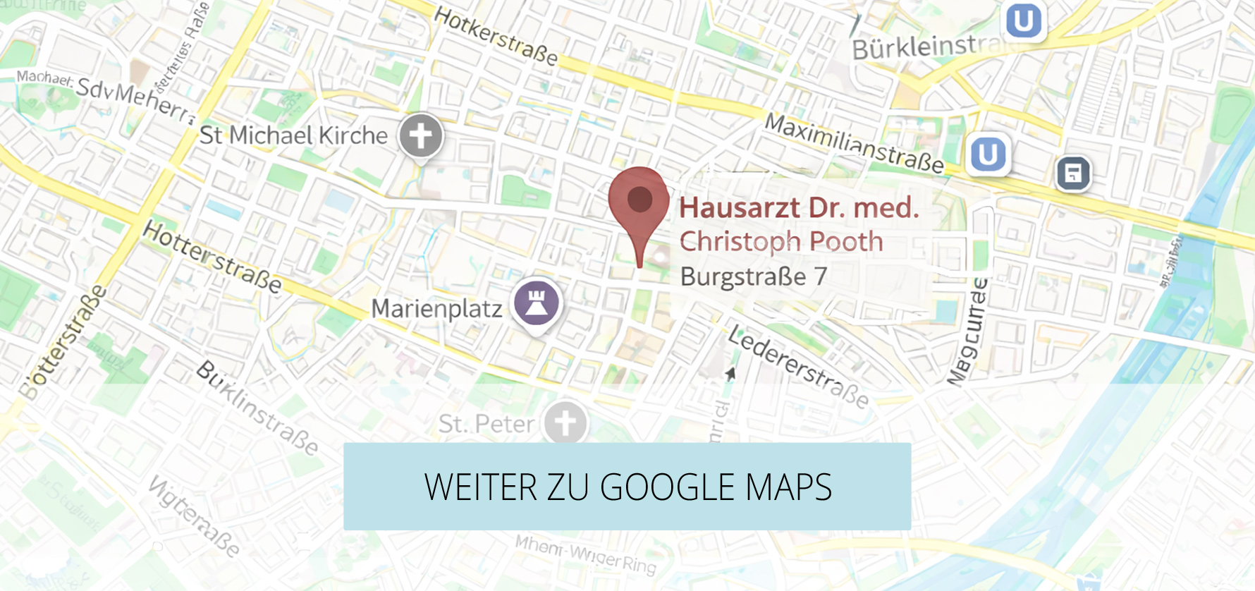 Anfahrt Hausarzt München Dr. Pooth